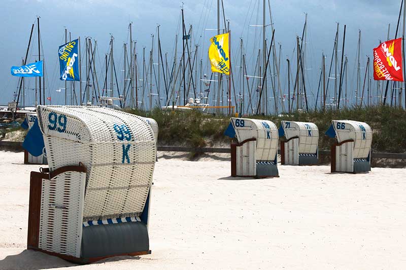 Grömitz Ostsee in Flammen